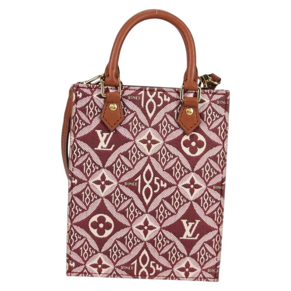 Louis Vuitton Monogram Jaguar Petit Sac Plat Bag Brown